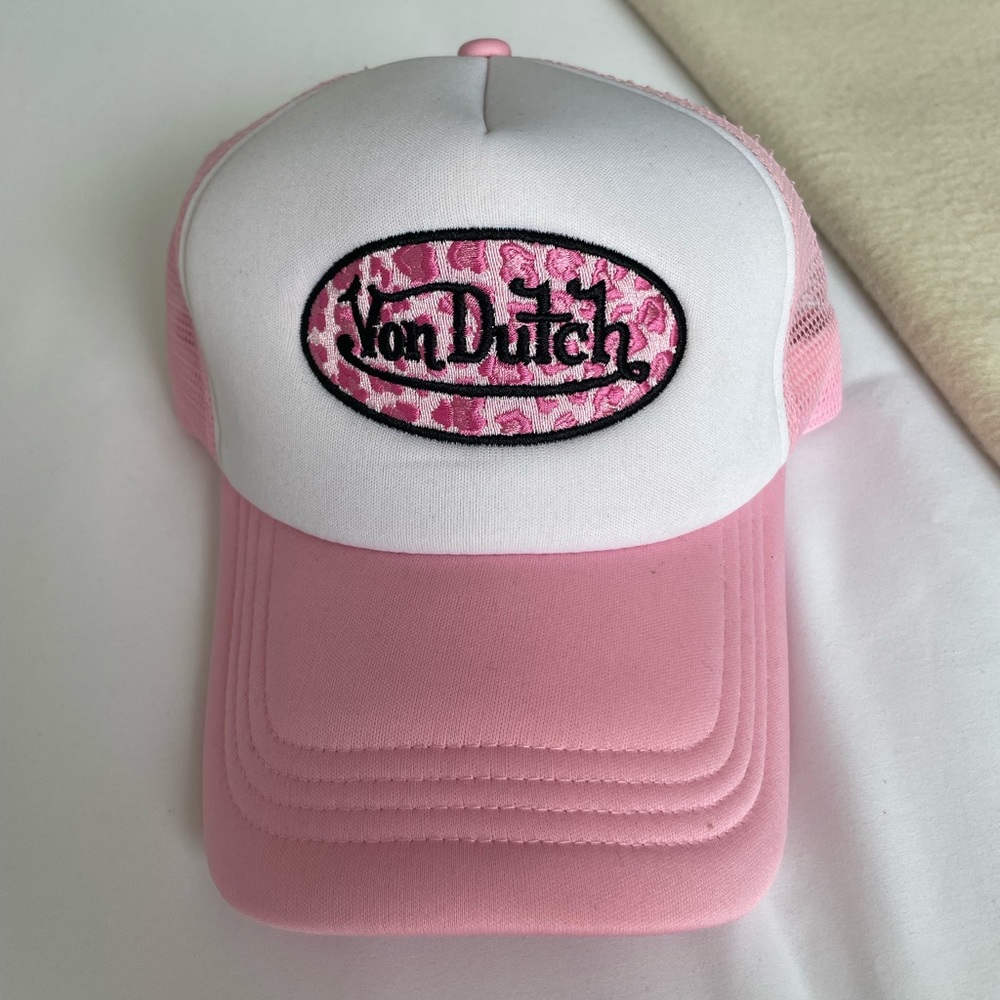 Von Dutch Pink Trucker Hat